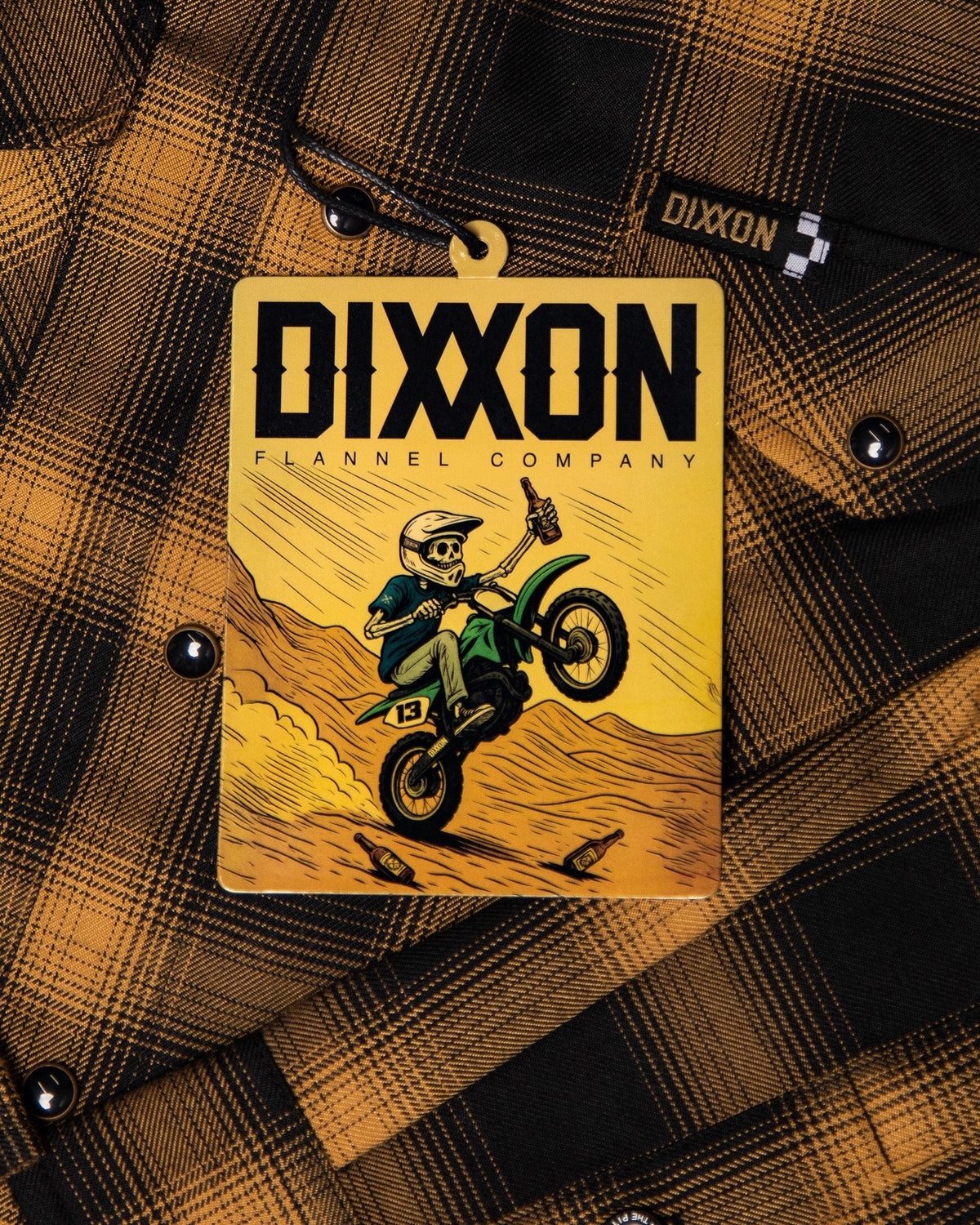 DIXXON THE PITTER FLANNEL WITH BAG