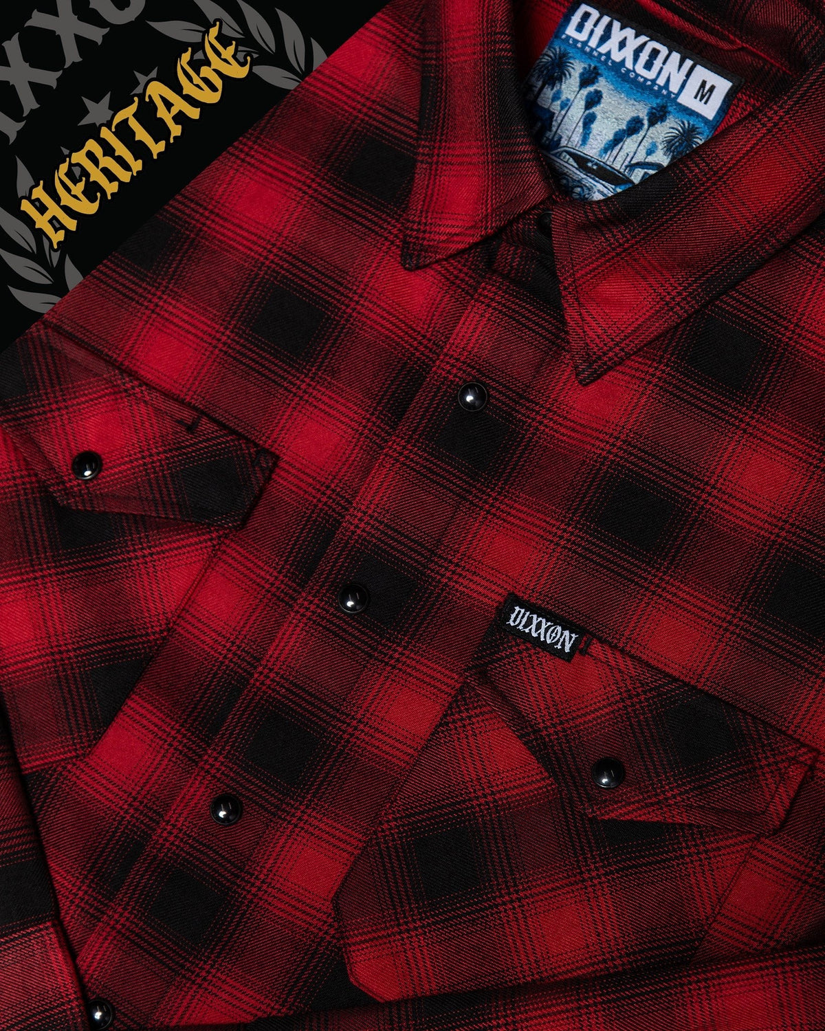 DIXXON WATTS HERITAGE FLANNEL WITH BAG