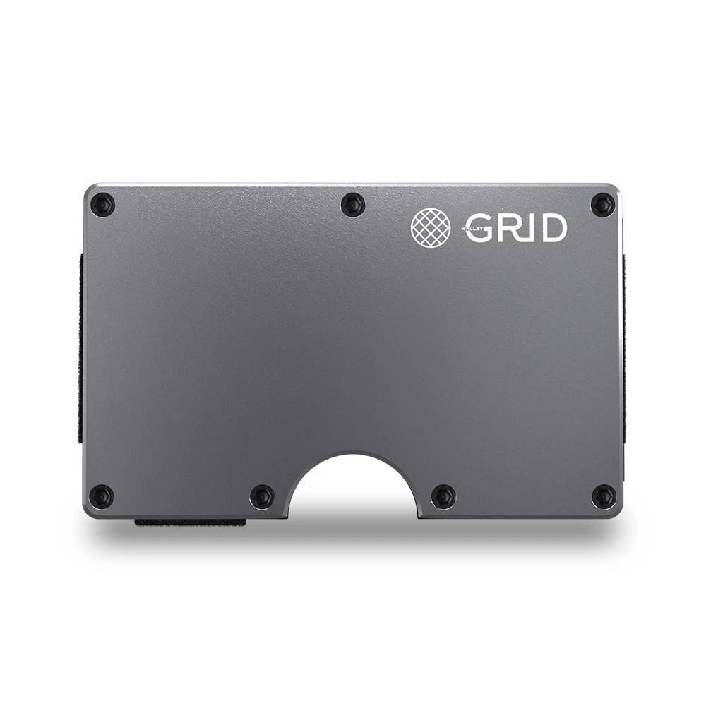 GRID Wallet - Grid Wallet // Titanium - - synikclothing.com