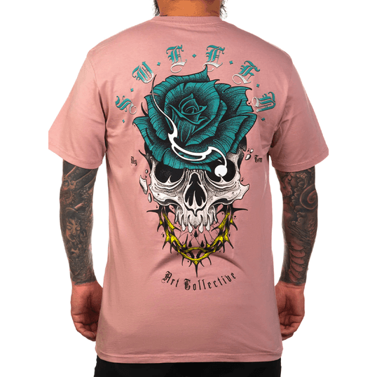 SULLEN-REMO-TATTOO-S/S-TEE-WOOD-ROSE - T-SHIRT - synikclothing.com